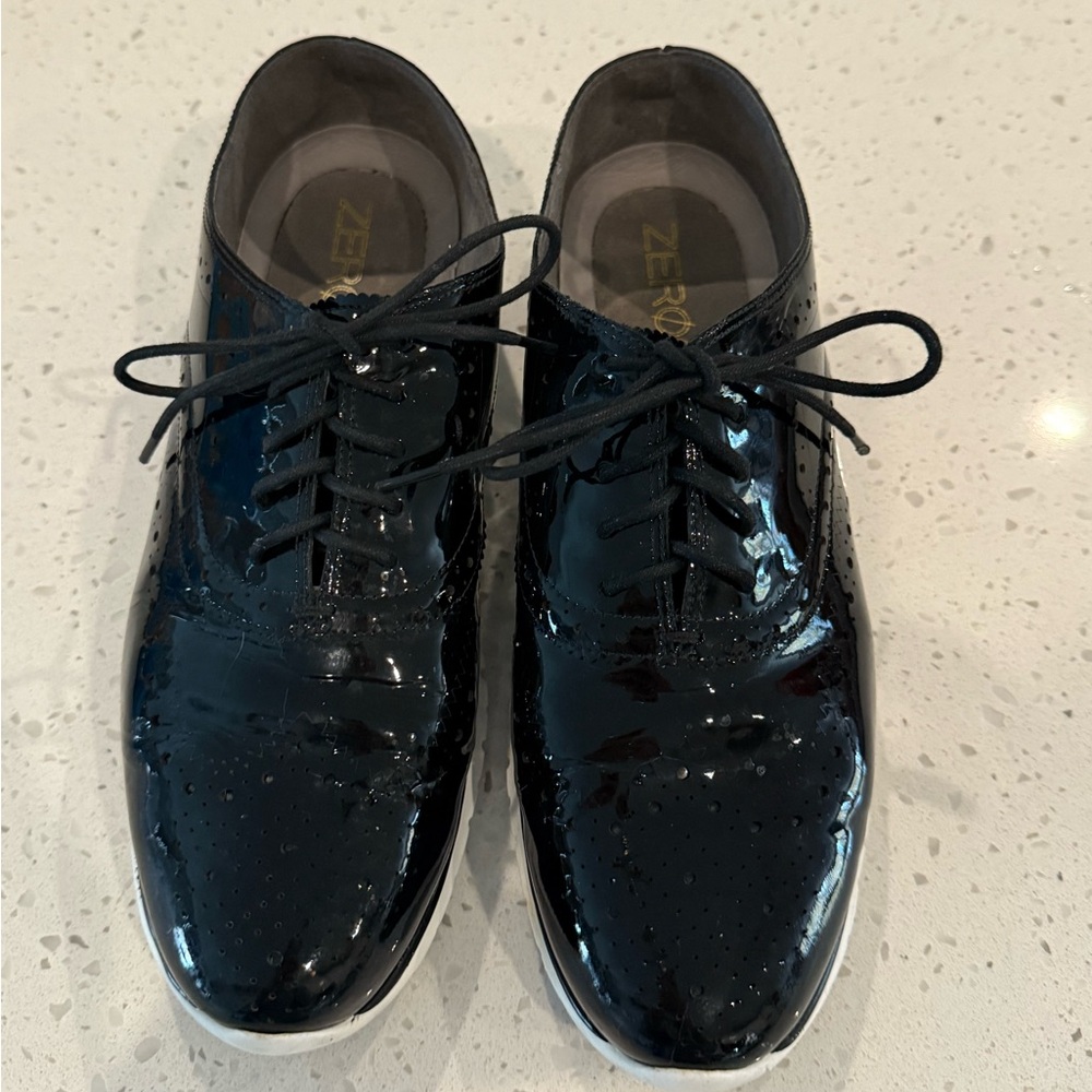 Women’s Cole Haan Black Patent Leather Shoes